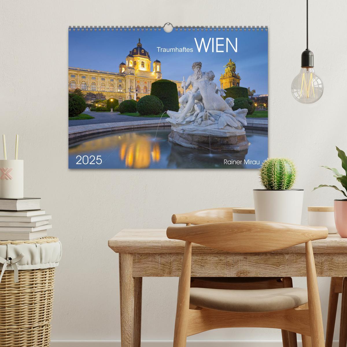 Bild: 9783435453313 | Traumhaftes Wien 2025 (Wandkalender 2025 DIN A3 quer), CALVENDO...