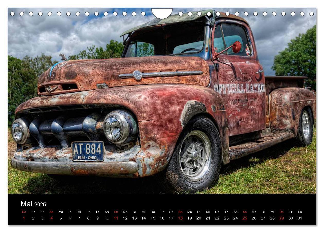 Bild: 9783435772452 | Außergewöhnliche Autos - Hot Rods (Wandkalender 2025 DIN A4 quer),...