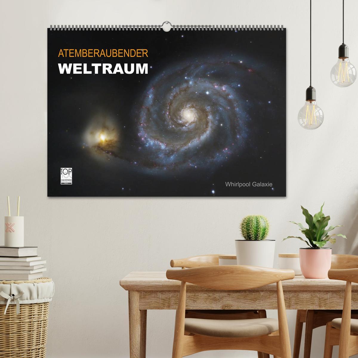 Bild: 9783435675043 | Atemberaubender Weltraum (Wandkalender 2025 DIN A2 quer), CALVENDO...