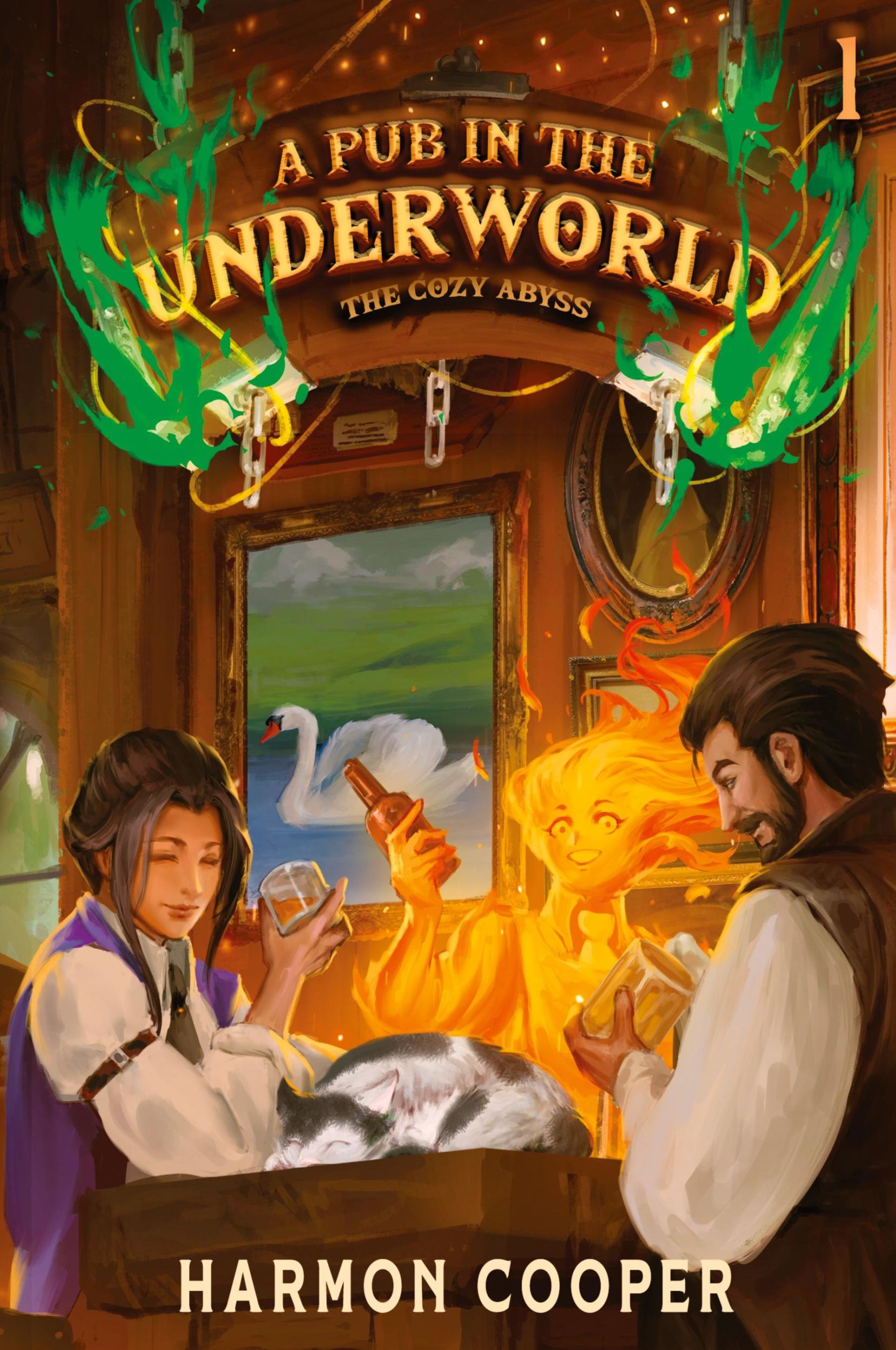 Cover: 9781039448391 | A Pub in the Underworld | A Slice-of-Life LitRPG Adventure | Cooper