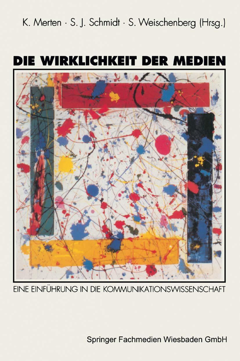 Cover: 9783531123271 | Die Wirklichkeit der Medien | Klaus Merten (u. a.) | Taschenbuch