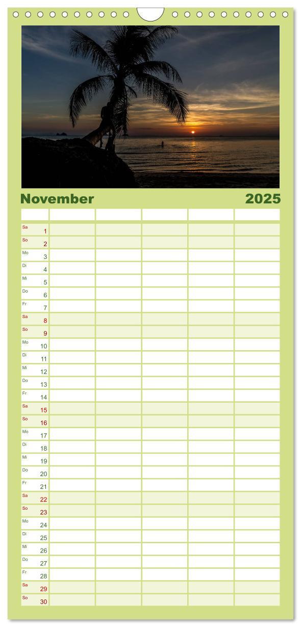 Bild: 9783457111260 | Familienplaner 2025 - Koh Samui mit 5 Spalten (Wandkalender, 21 x...