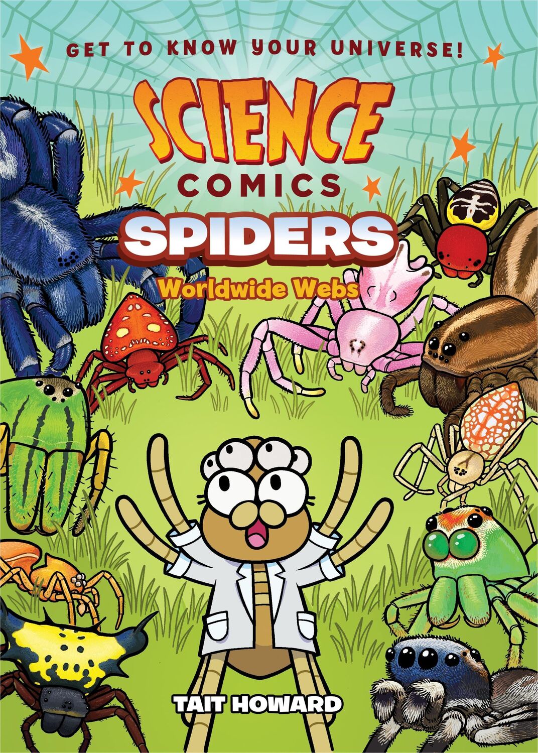 Cover: 9781250222848 | Science Comics: Spiders | Worldwide Webs | Tait Howard | Buch | 2021