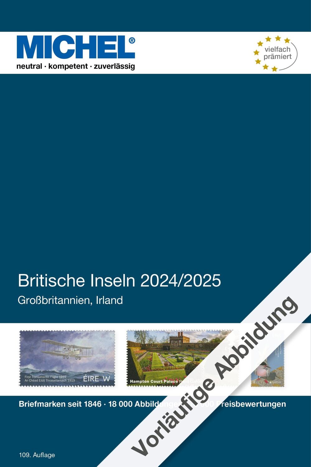 Cover: 9783954024834 | Britische Inseln 2024/2025 | Europa Teil 13 | Michel-Redaktion | Buch