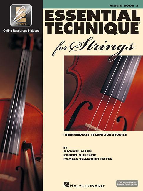 Cover: 73999680744 | Essential Technique for Strings with Eei: Violin (Book/Media Online)