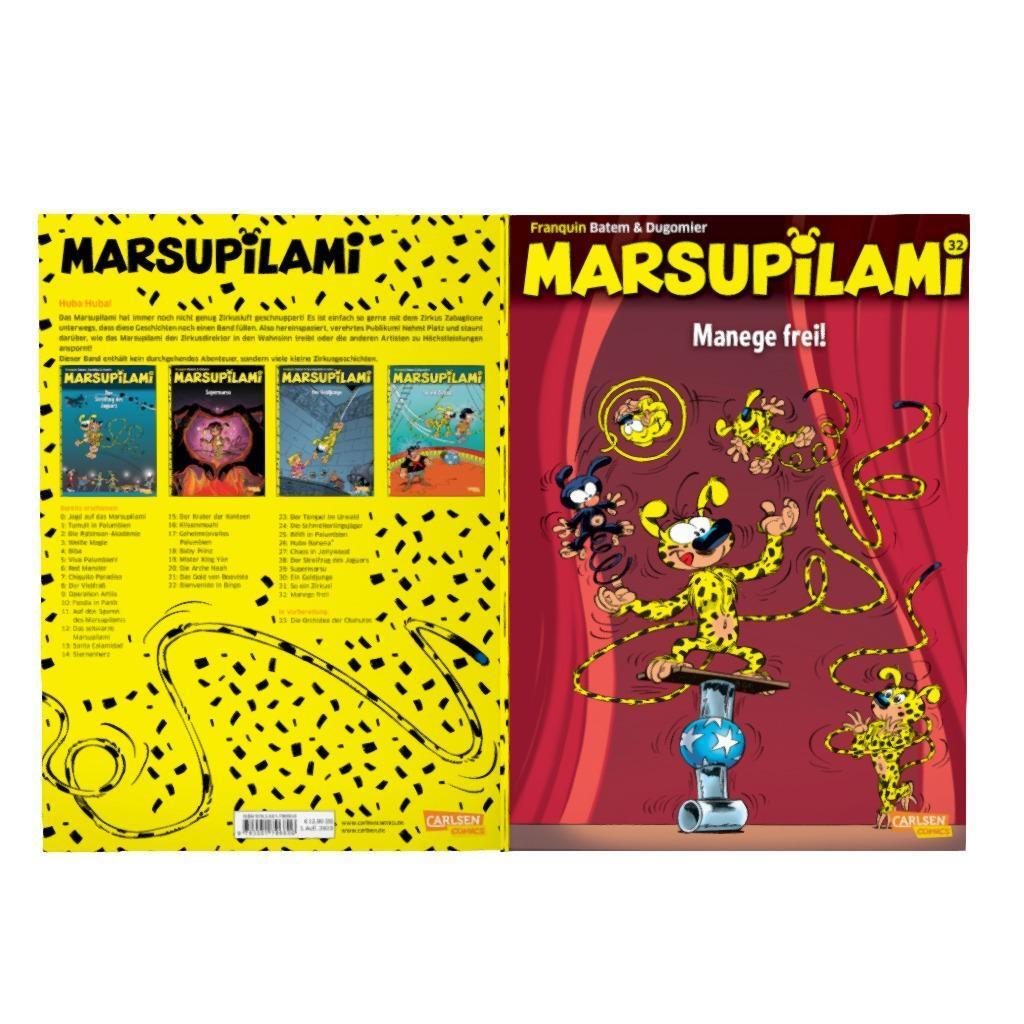 Bild: 9783551796806 | Marsupilami 32: Manege frei! | André Franquin (u. a.) | Taschenbuch