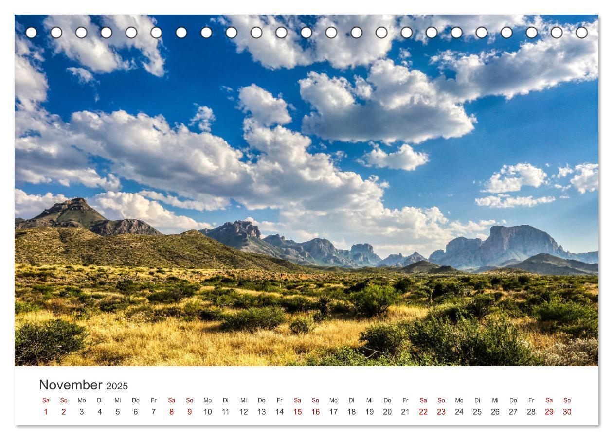 Bild: 9783457181881 | Texas - The Lone Star State (Tischkalender 2025 DIN A5 quer),...