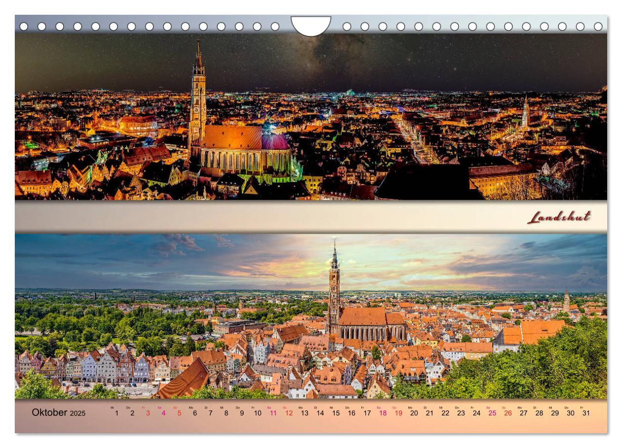 Bild: 9783435134465 | Faszinierende Städte in Deutschland - Panoramen (Wandkalender 2025...