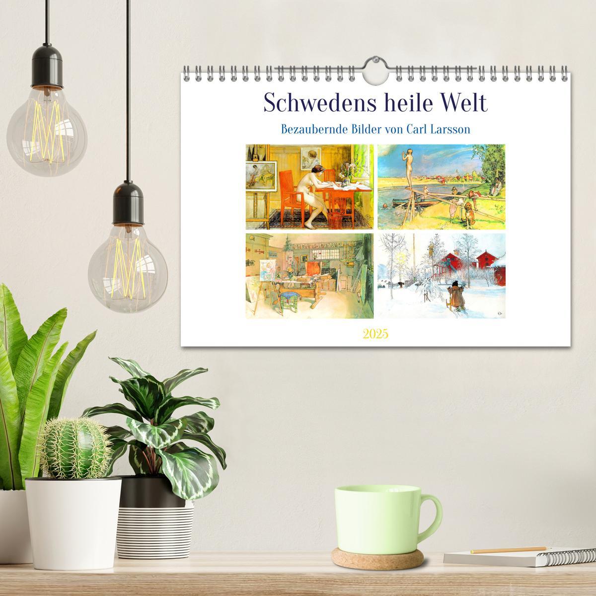 Bild: 9783383847981 | Schwedens heile Welt (Wandkalender 2025 DIN A4 quer), CALVENDO...