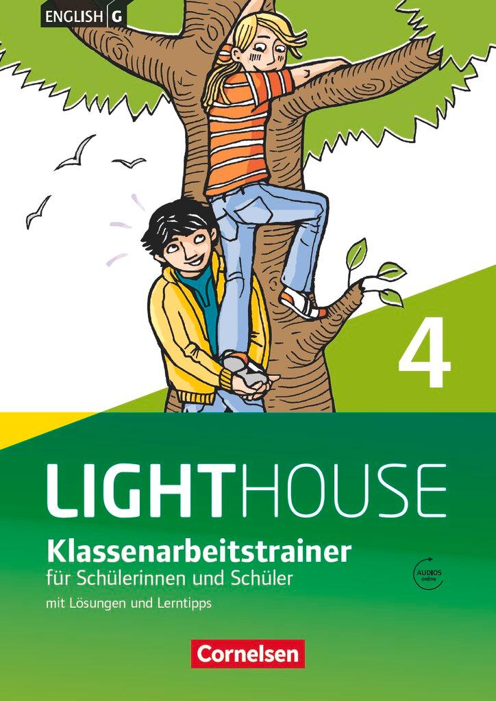 Cover: 9783060329632 | English G LIGHTHOUSE 04: 8. Schuljahr. Klassenarbeitstrainer mit...