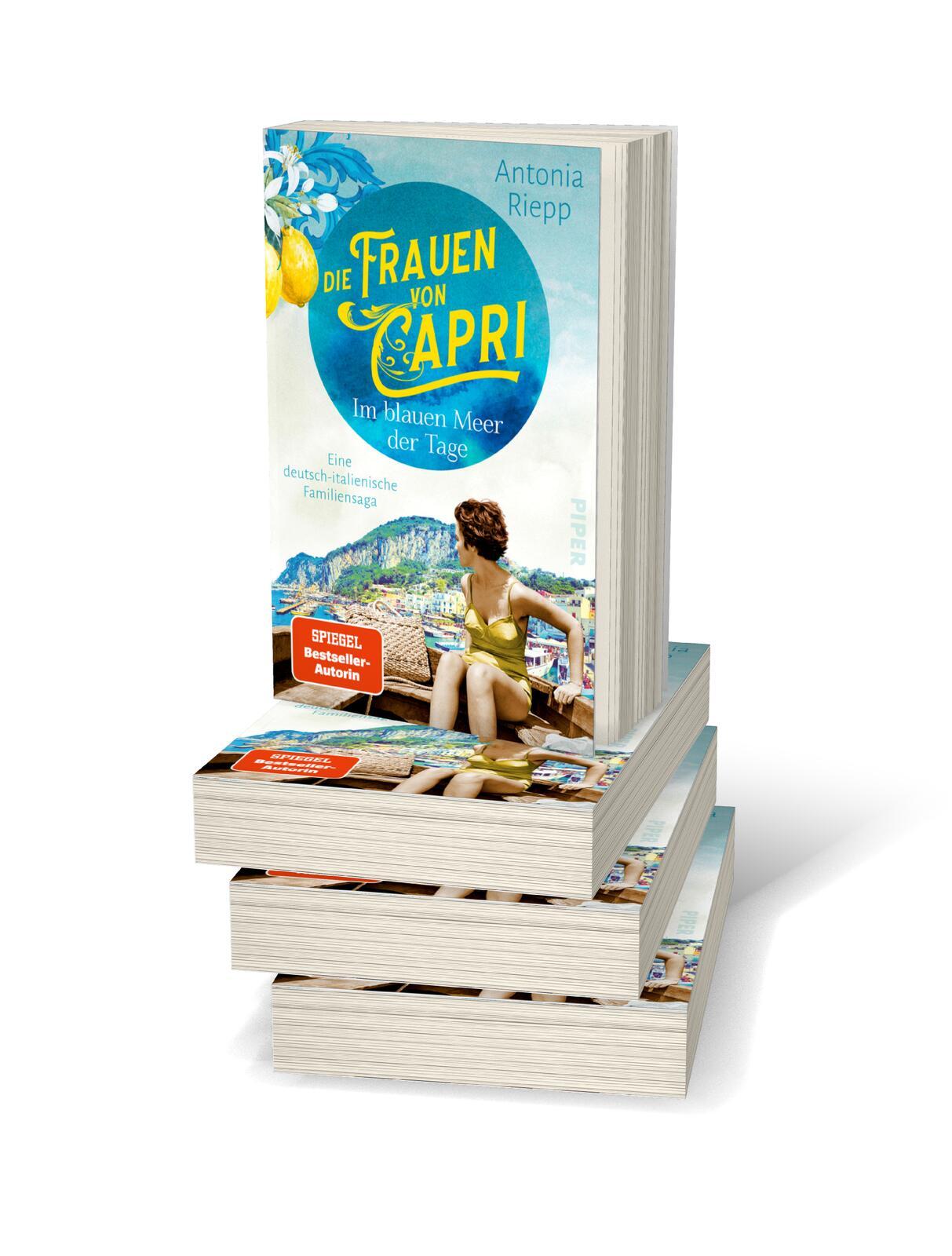 Bild: 9783492063814 | Die Frauen von Capri - Im blauen Meer der Tage | Antonia Riepp | Buch