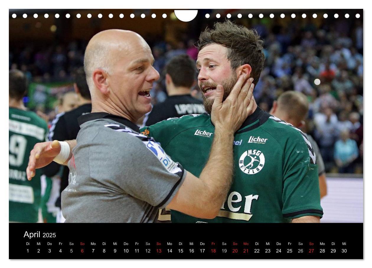 Bild: 9783435537181 | Handball Bundesliga - HSG Wetzlar (Wandkalender 2025 DIN A4 quer),...