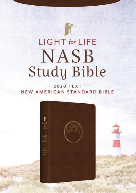 Cover: 9781636098715 | Light for Life NASB Study Bible (Mahogany Lighthouse) | Hudson (u. a.)