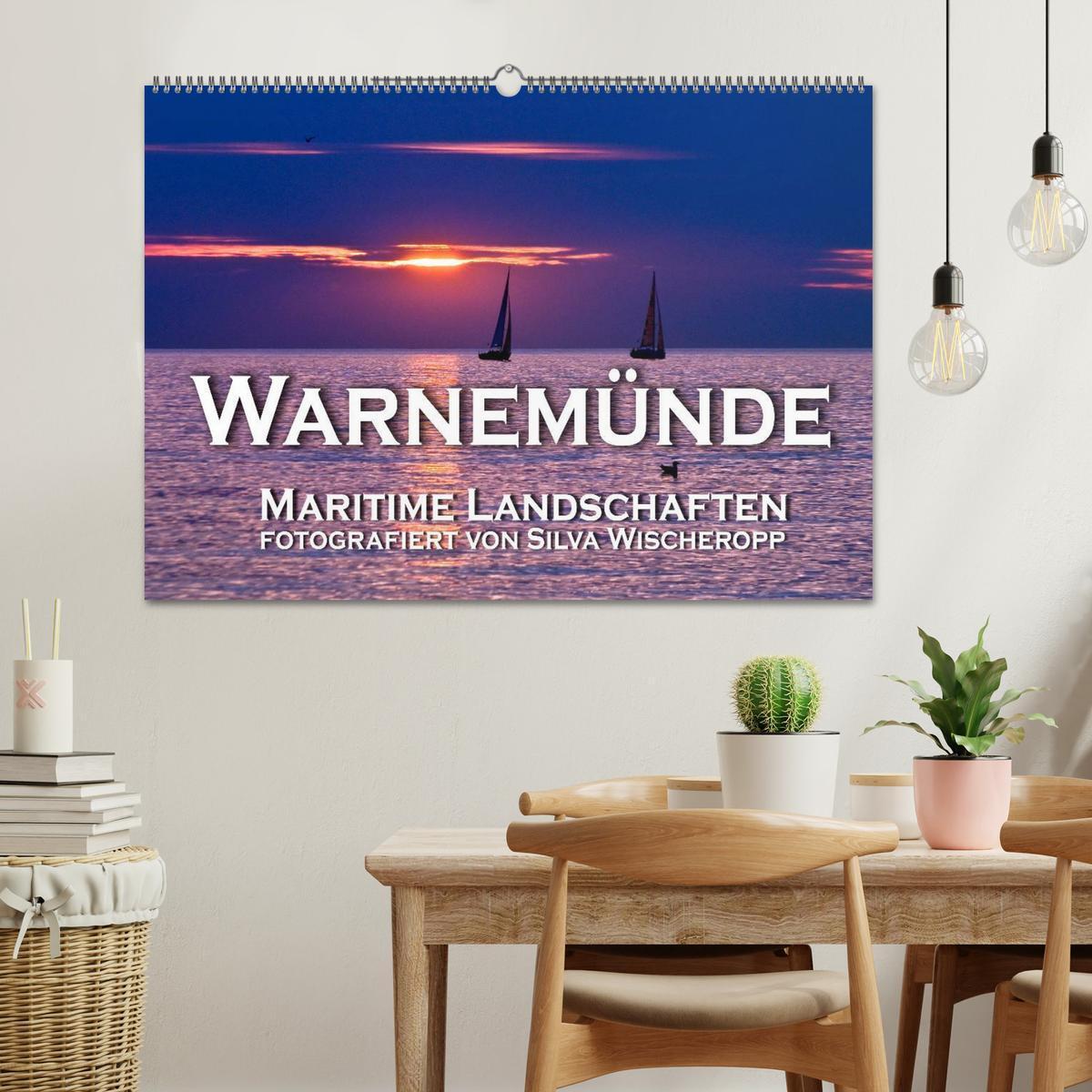 Bild: 9783435707713 | Warnemünde - Maritime Landschaften (Wandkalender 2025 DIN A2 quer),...