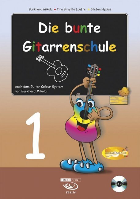 Cover: 9783938679807 | Die bunte Gitarrenschule Band 1, m. 1 Audio-CD. Tl.1 | Mikolai (u. a.)