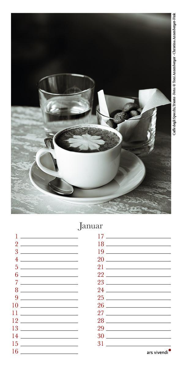 Bild: 9783747206423 | Geburtstagskalender Espresso, Cappuccino &amp; Co. | Anzenberger (u. a.)