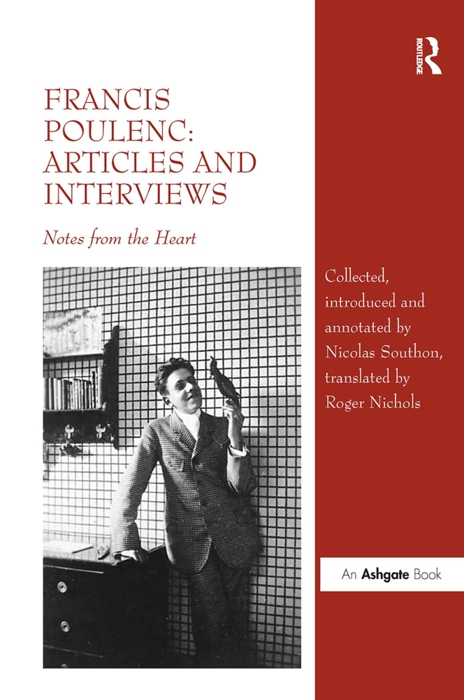 Cover: 9781032921471 | Francis Poulenc: Articles and Interviews | Notes from the Heart | Buch