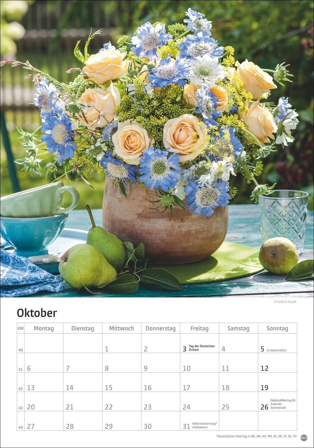 Bild: 9783756405596 | Rosenpracht Kalender 2025 | Heye | Kalender | Spiralbindung | 13 S.