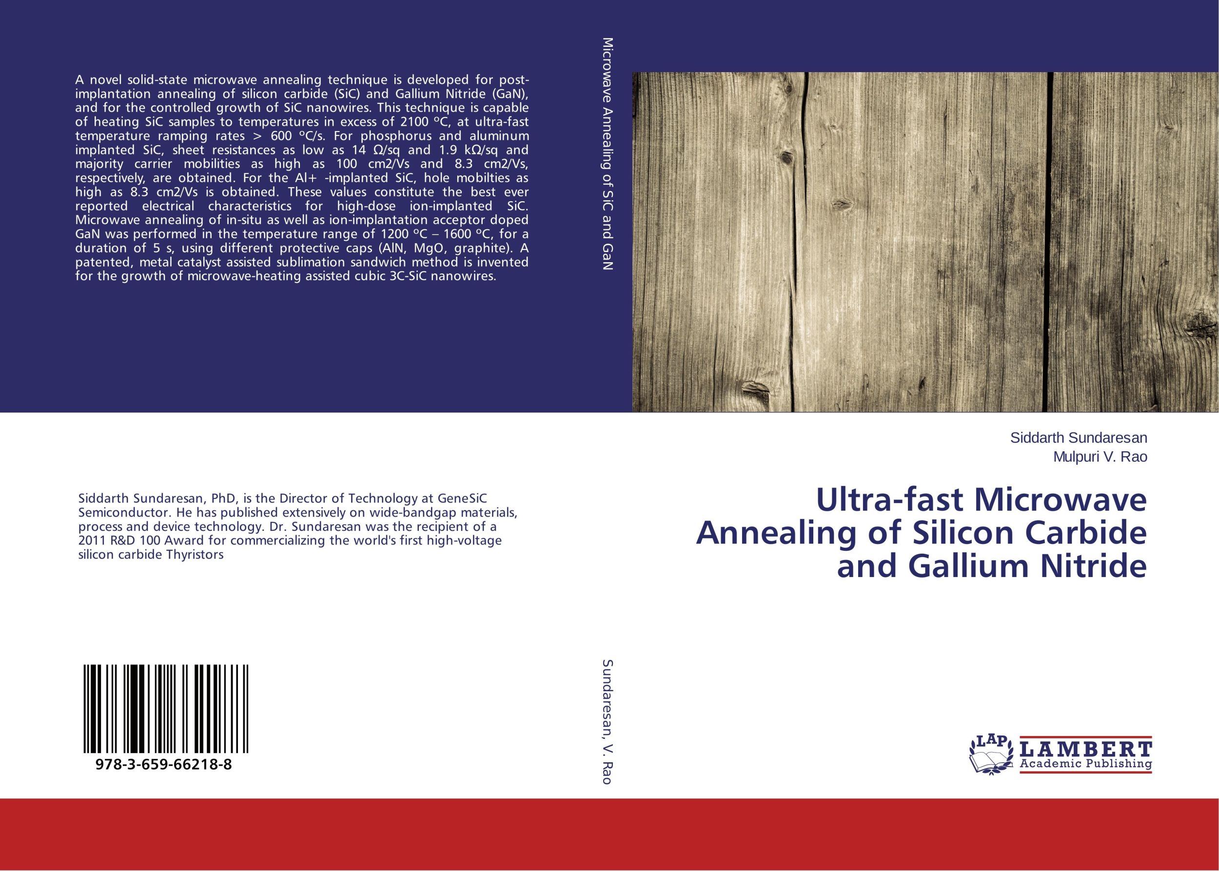 Cover: 9783659662188 | Ultra-fast Microwave Annealing of Silicon Carbide and Gallium Nitride