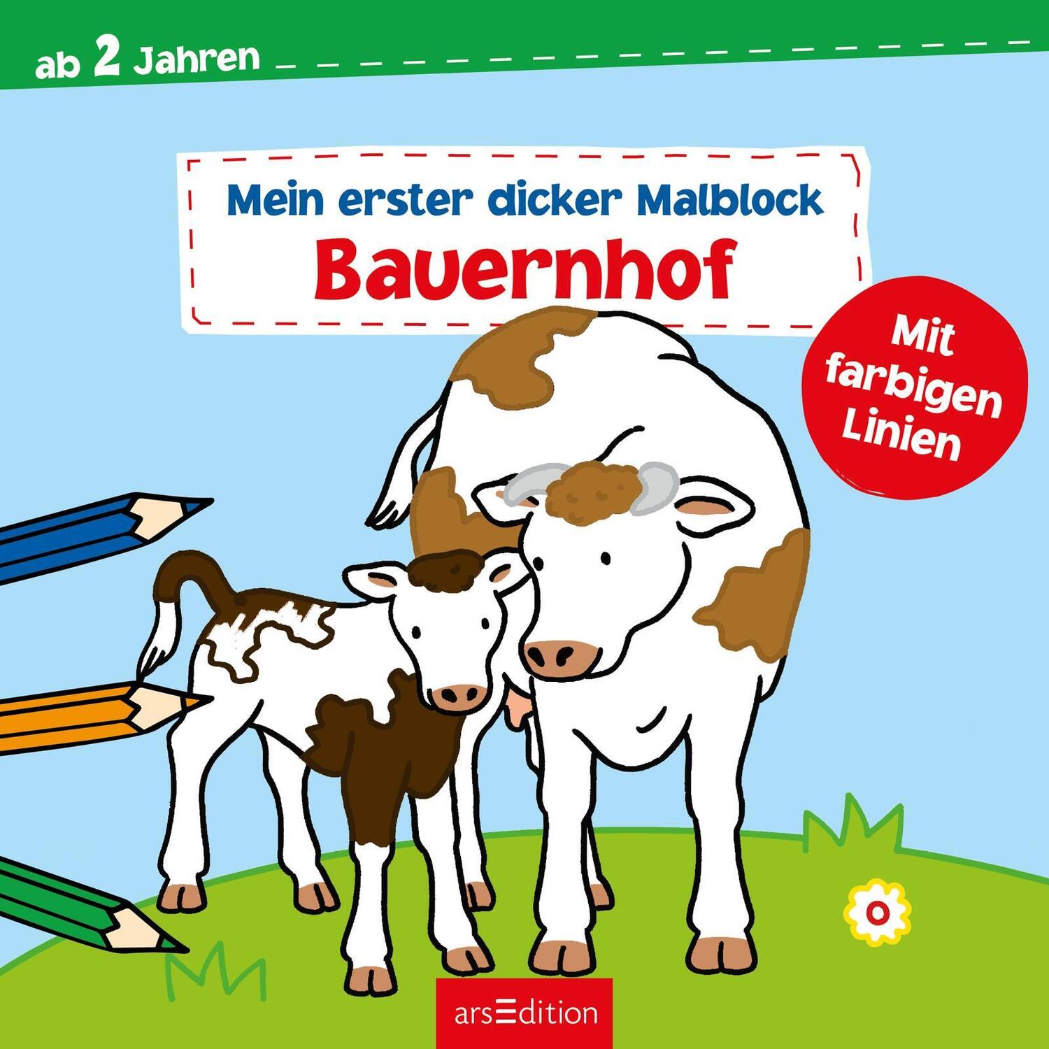 Bild: 9783845851471 | Mein erster dicker Malblock - Bauernhof | Taschenbuch | Softcover