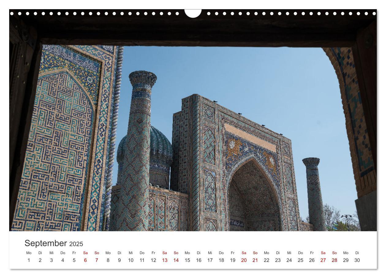 Bild: 9783383899393 | Usbekistan (Wandkalender 2025 DIN A3 quer), CALVENDO Monatskalender