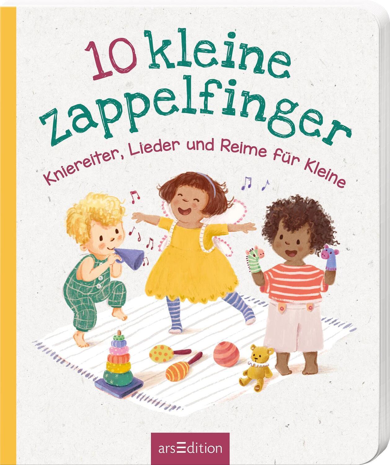 Cover: 9783845840178 | 10 kleine Zappelfinger - Kniereiter, Lieder und Reime für Kleine