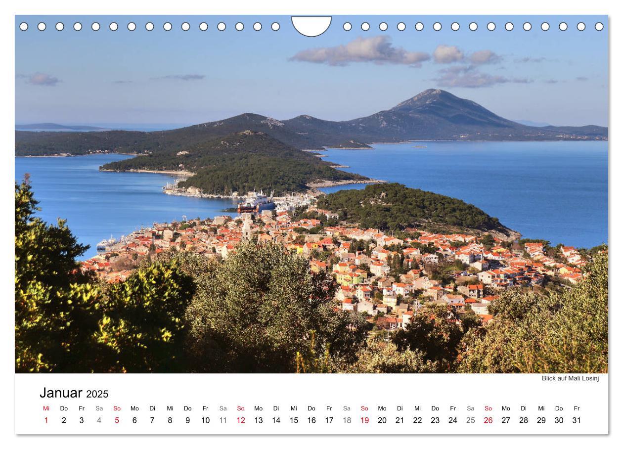 Bild: 9783435166619 | Kroatiens Inselzauber, Losinj (Wandkalender 2025 DIN A4 quer),...