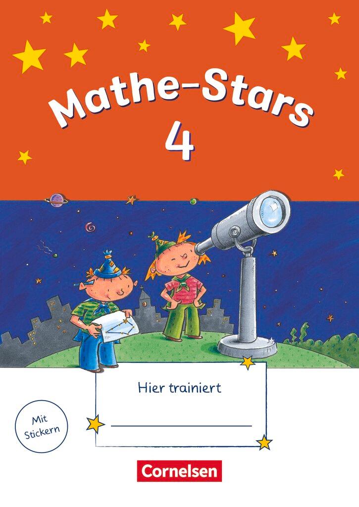 Cover: 9783637015456 | Mathe-Stars 4. Schuljahr. Übungsheft mit Lösungsheft | Hatt (u. a.)