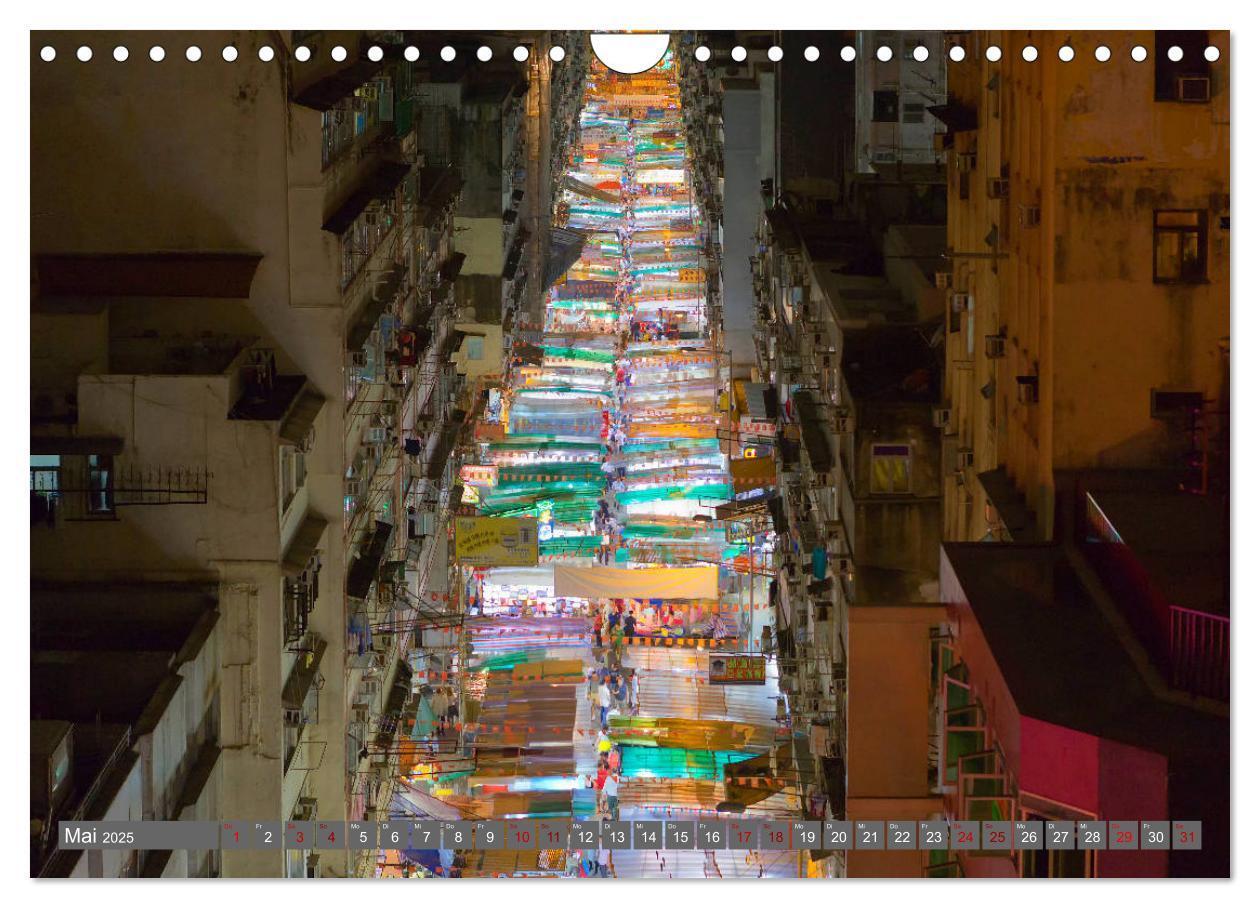 Bild: 9783435128938 | Hong Kong Citylights (Wandkalender 2025 DIN A4 quer), CALVENDO...