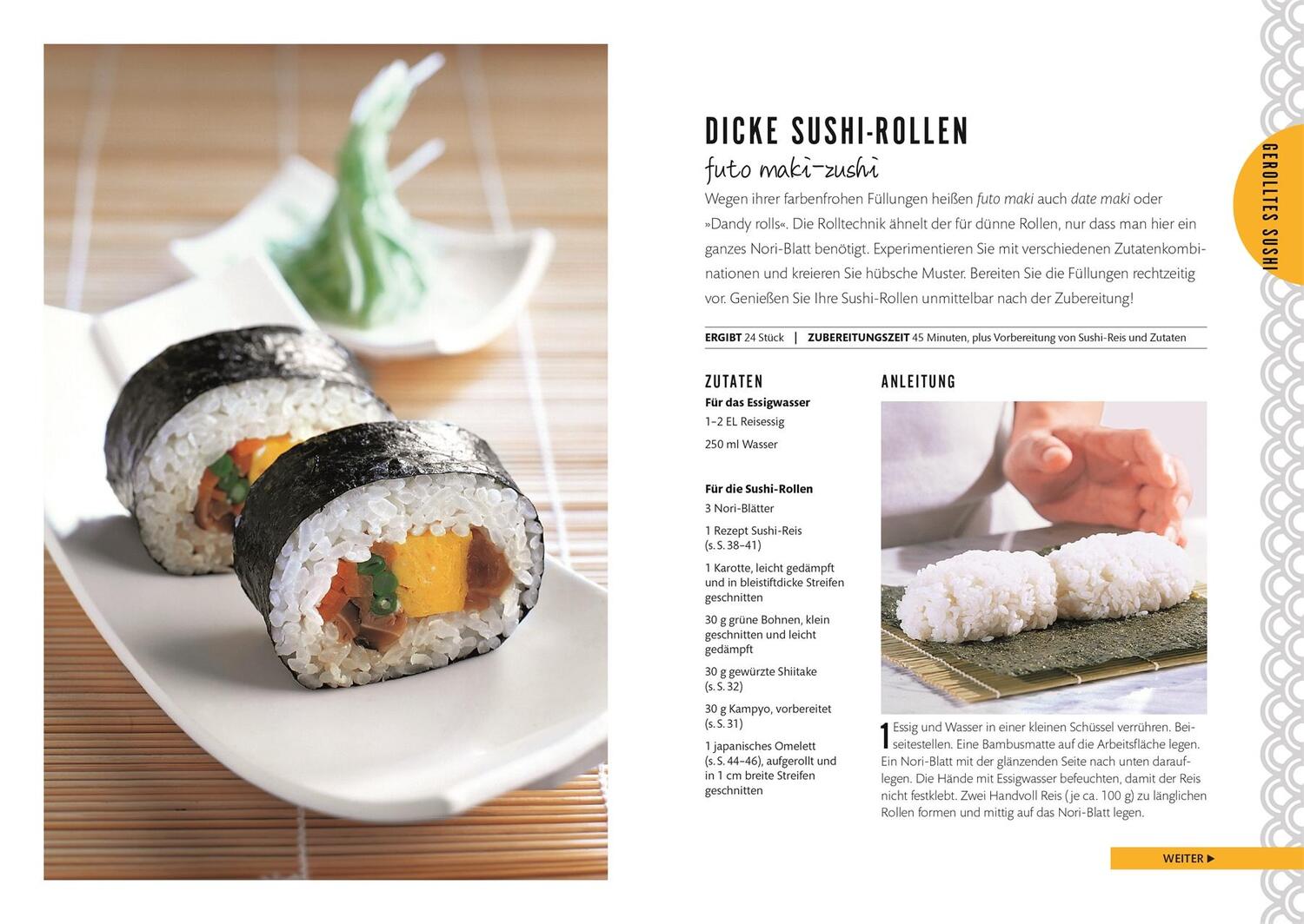 Bild: 9783831032839 | Sushi | klassische und neue Ideen - ganz einfach selbst gemacht | Buch