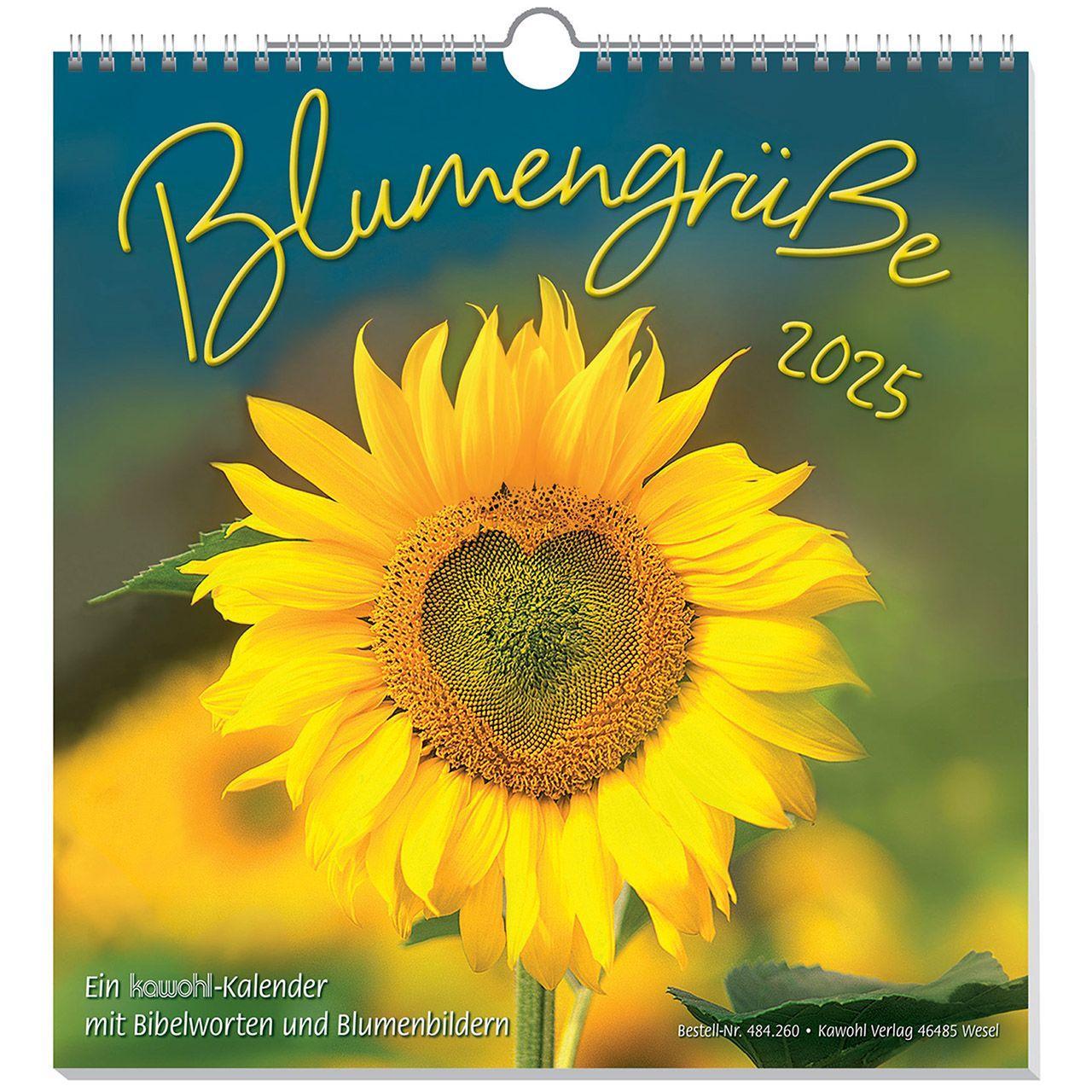 Cover: 9783754826058 | Blumengrüße 2025 | Kalender | 14 S. | Deutsch | 2025