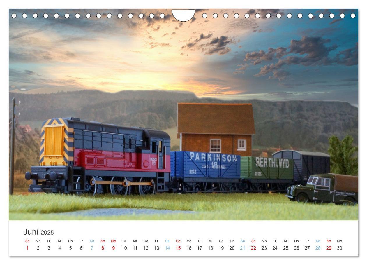 Bild: 9783435021505 | Modellbahnen aus aller Welt - H0, N, Z (Wandkalender 2025 DIN A4...