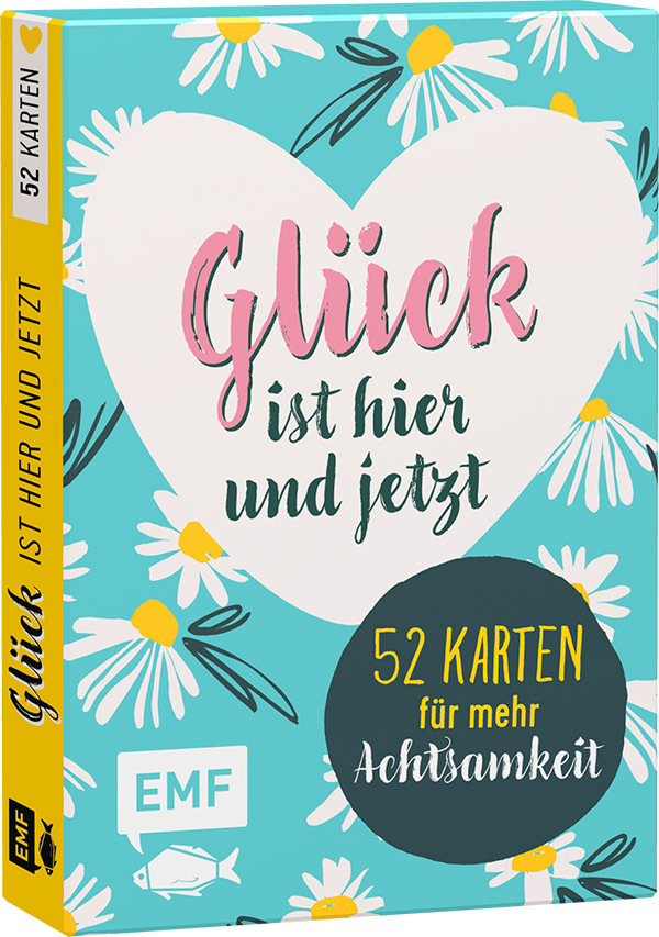 Cover: 4260478341043 | Glück ist hier und jetzt - 52 Karten für mehr Achtsamkeit | Stück