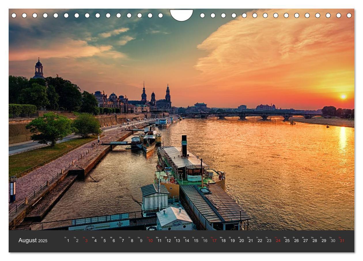 Bild: 9783435797363 | Barockstadt Dresden (Wandkalender 2025 DIN A4 quer), CALVENDO...