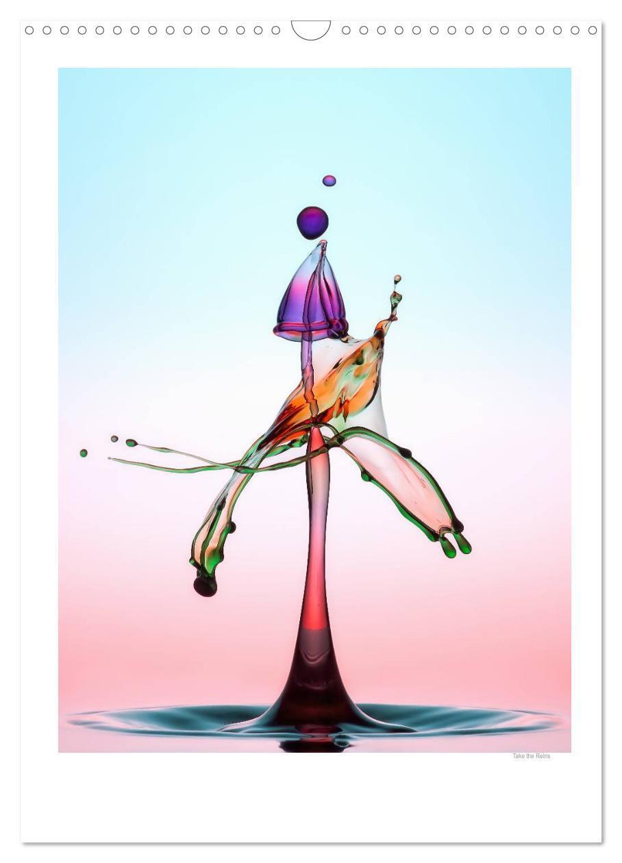 Bild: 9783457088531 | Liquid Art - Wassertropfen in Perfektion (Wandkalender 2025 DIN A3...