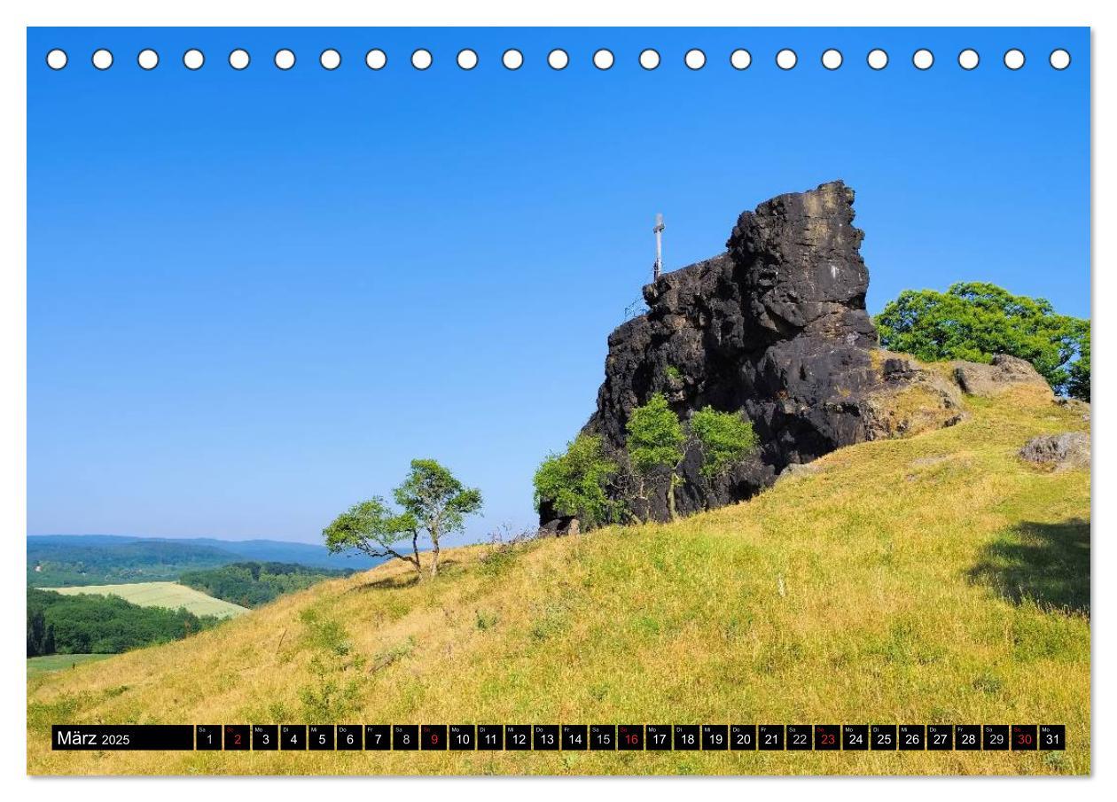 Bild: 9783435597352 | Die Teufelsmauer - Bizarre Felsformationen im Harz (Tischkalender...