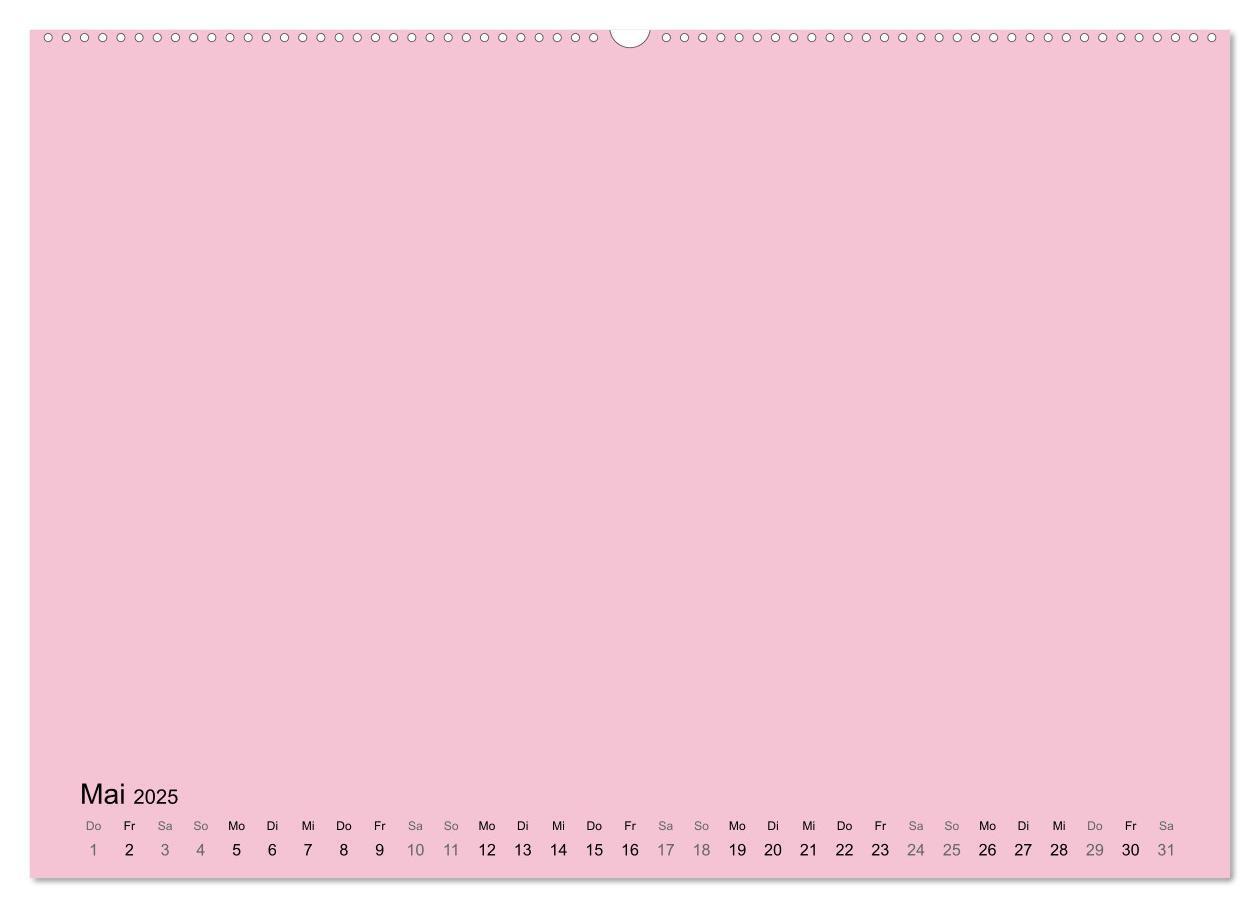 Bild: 9783435215393 | DIY Bastel-Kalender -Warme Pastell Farben- Zum Selbstgestalten...