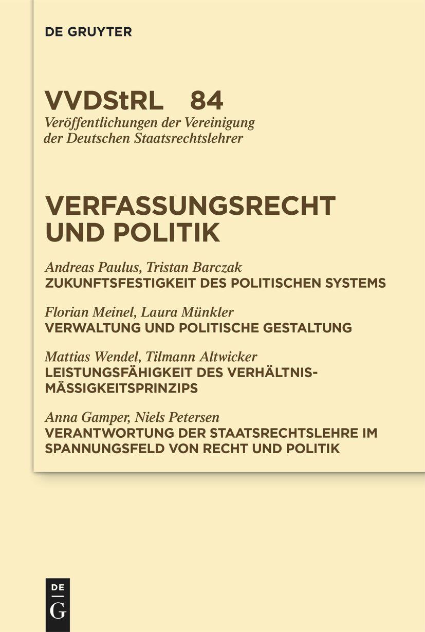 Cover: 9783111293288 | Bestimmungsfaktoren "Guter Verwaltung" | Frank Schorkopf | Buch | 2024