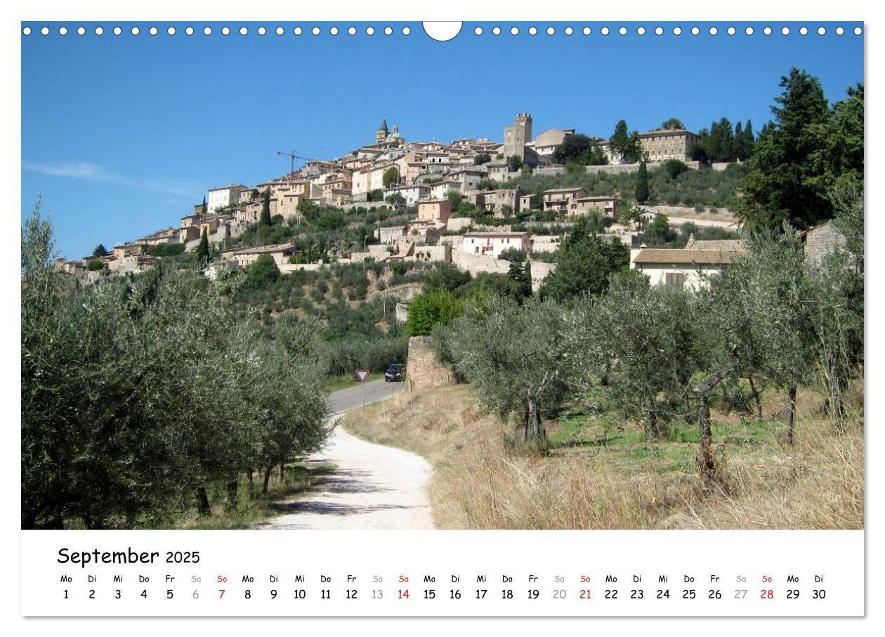 Bild: 9783435649464 | Camino di Assisi - Franziskusweg (Wandkalender 2025 DIN A3 quer),...