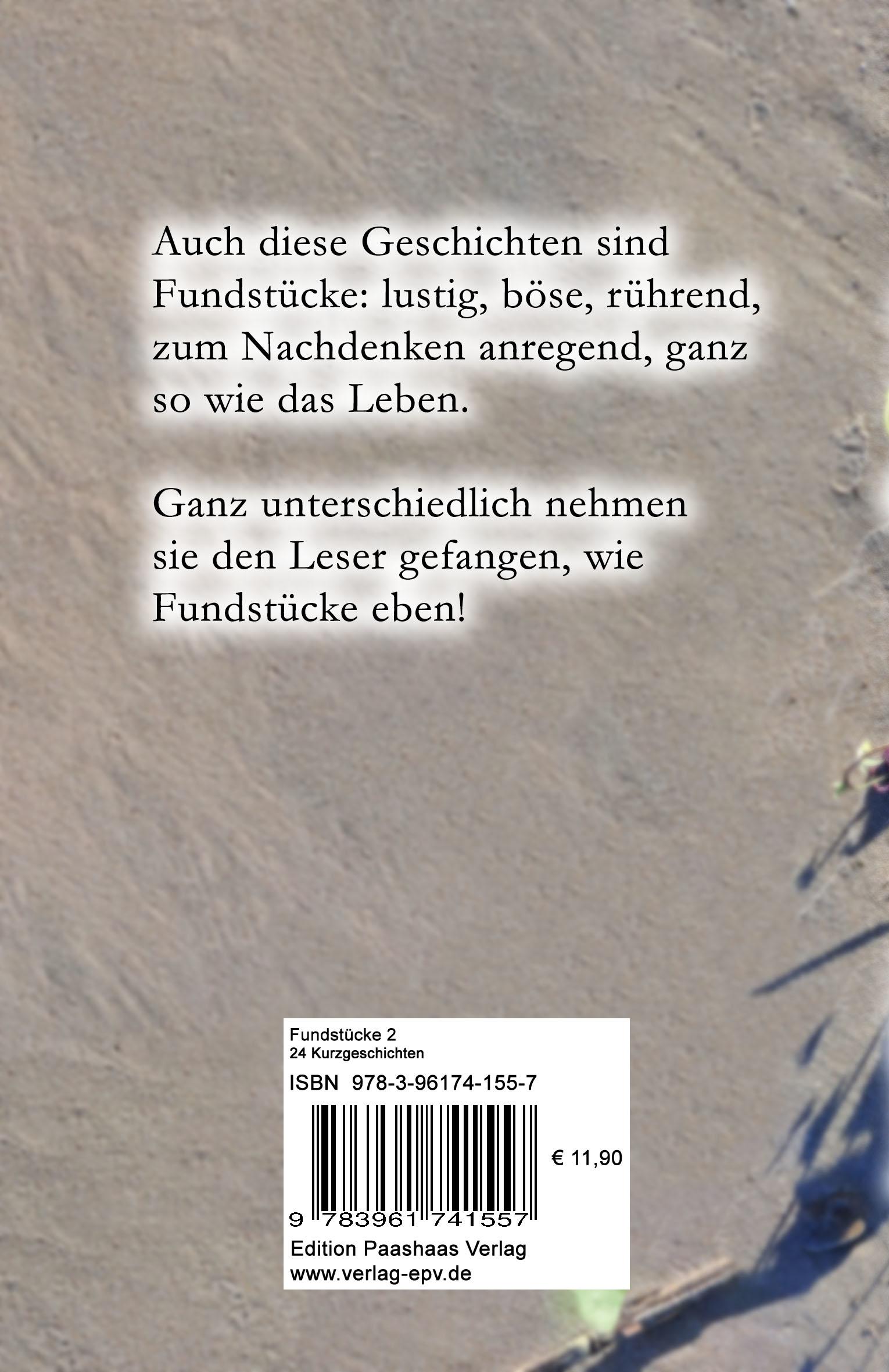 Rückseite: 9783961741557 | Fundstücke 2 | 24 Kurzgeschichten | Renate Habets | Taschenbuch | 2024