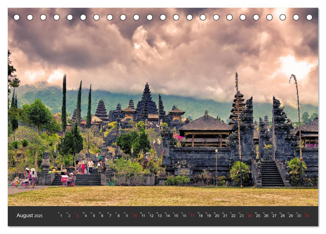 Bild: 9783435806874 | Bali - Insel der Götter (Tischkalender 2025 DIN A5 quer), CALVENDO...