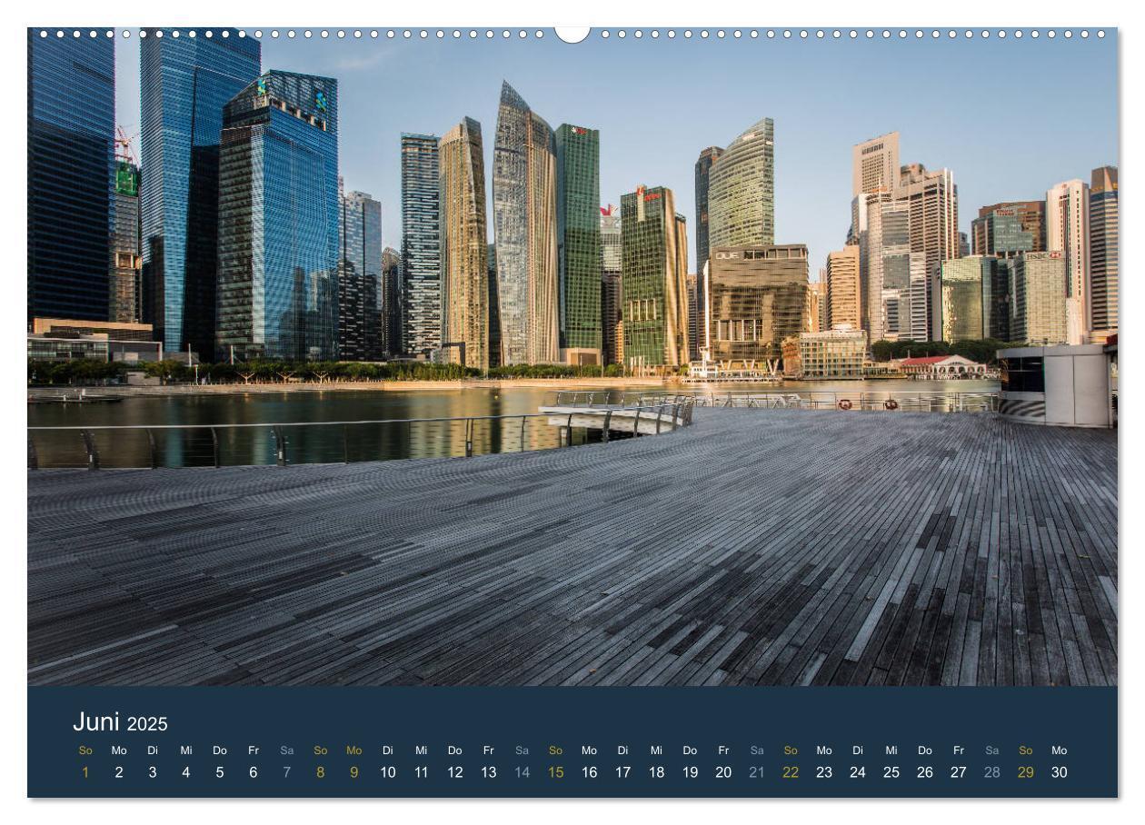 Bild: 9783435441990 | Singapur bei Nacht und Tag (hochwertiger Premium Wandkalender 2025...