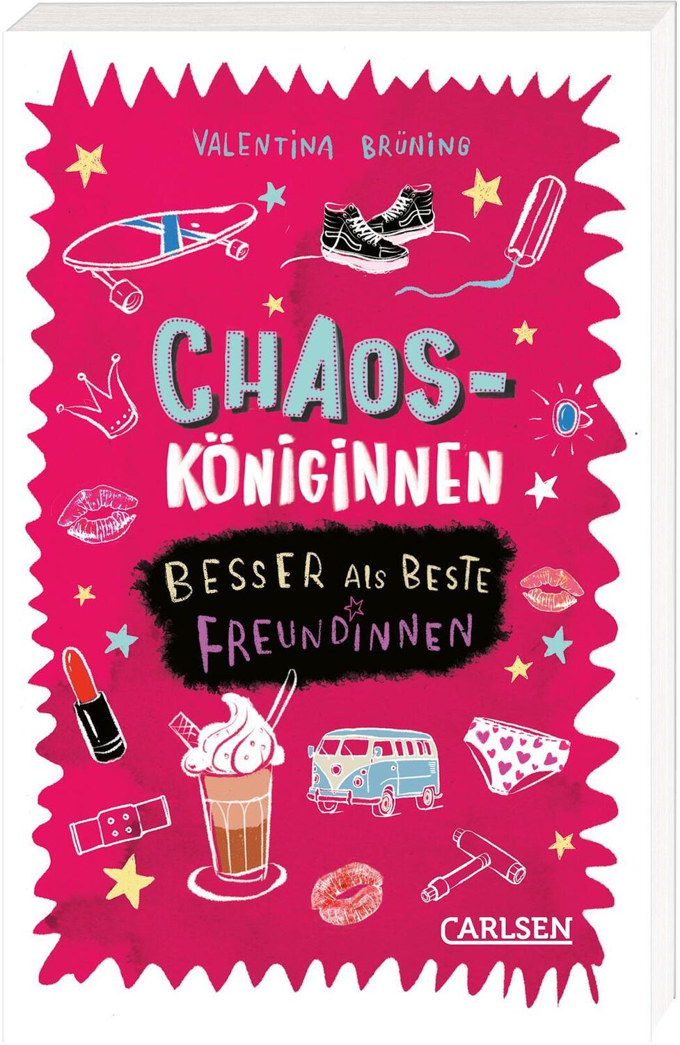 Cover: 9783551321411 | Chaosköniginnen: Besser als beste Freundinnen | Valentina Brüning