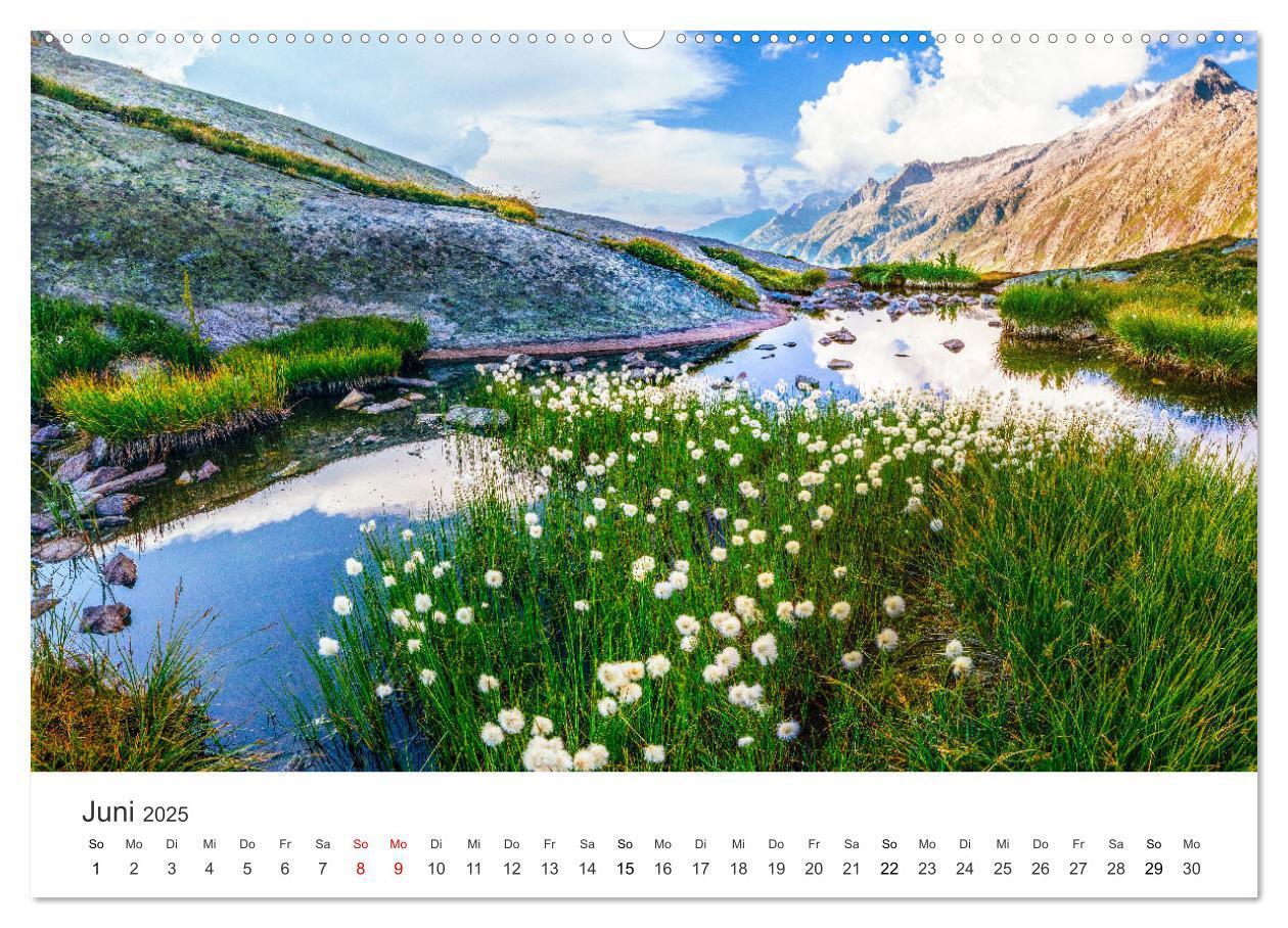 Bild: 9783435054862 | Schweiz - die Bergidylle (Wandkalender 2025 DIN A2 quer), CALVENDO...