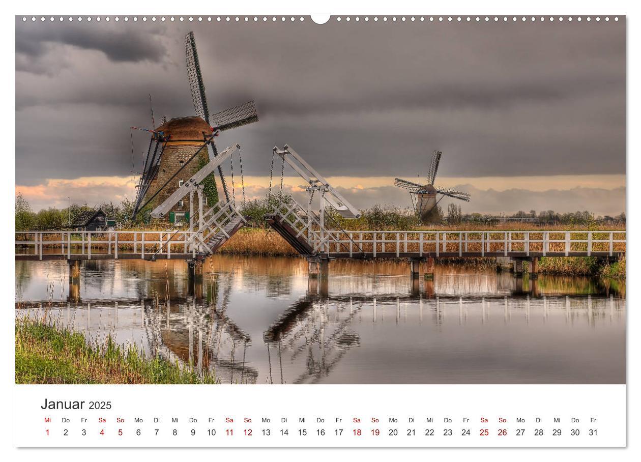 Bild: 9783435454501 | Märchenhafte Windmühlen (Wandkalender 2025 DIN A2 quer), CALVENDO...