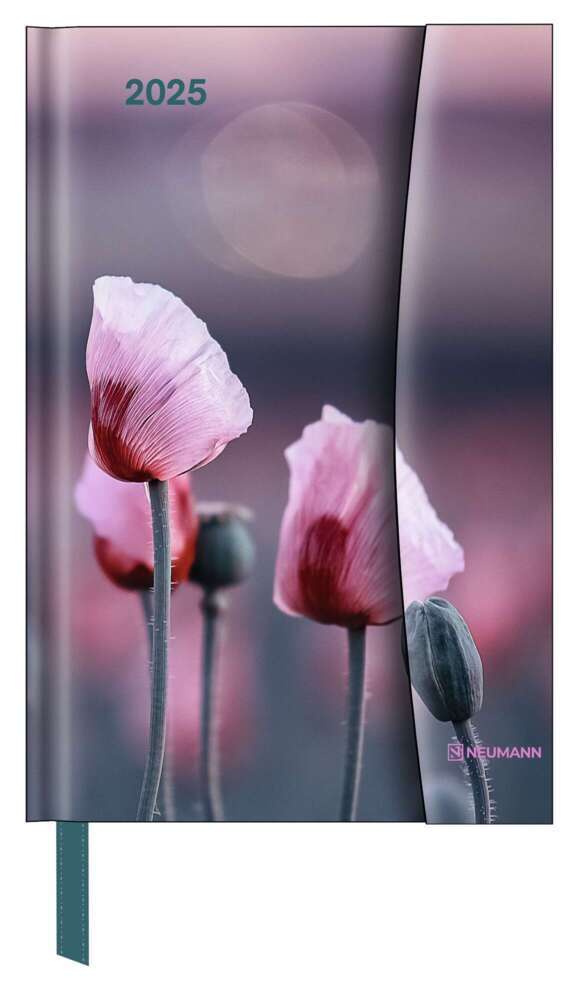 Cover: 4002725994585 | N NEUMANNVERLAGE - Flowers 2025 Diary, 10x15cm, Taschenkalender mit...