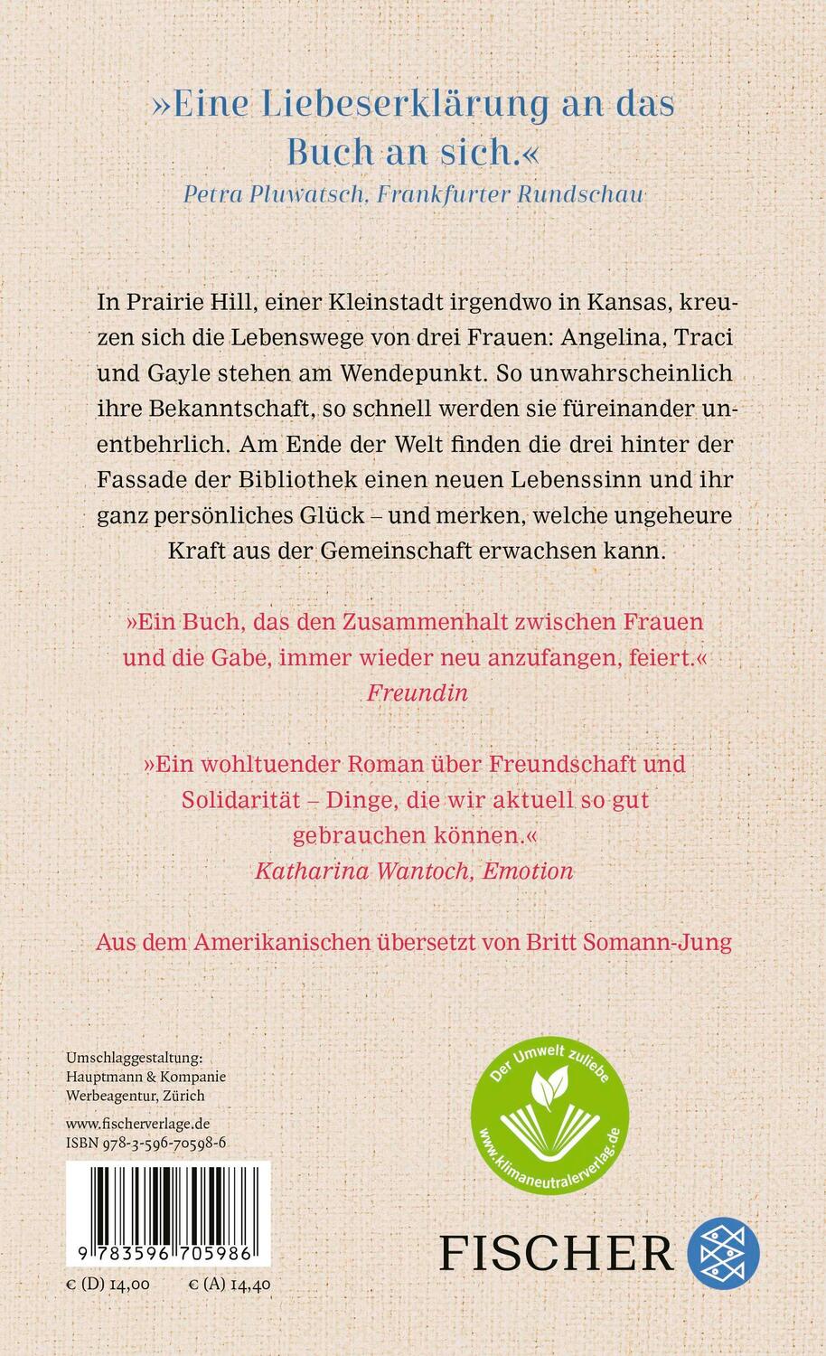 Rückseite: 9783596705986 | Die Bücherfrauen | Roman | Romalyn Tilghman | Taschenbuch | 384 S.