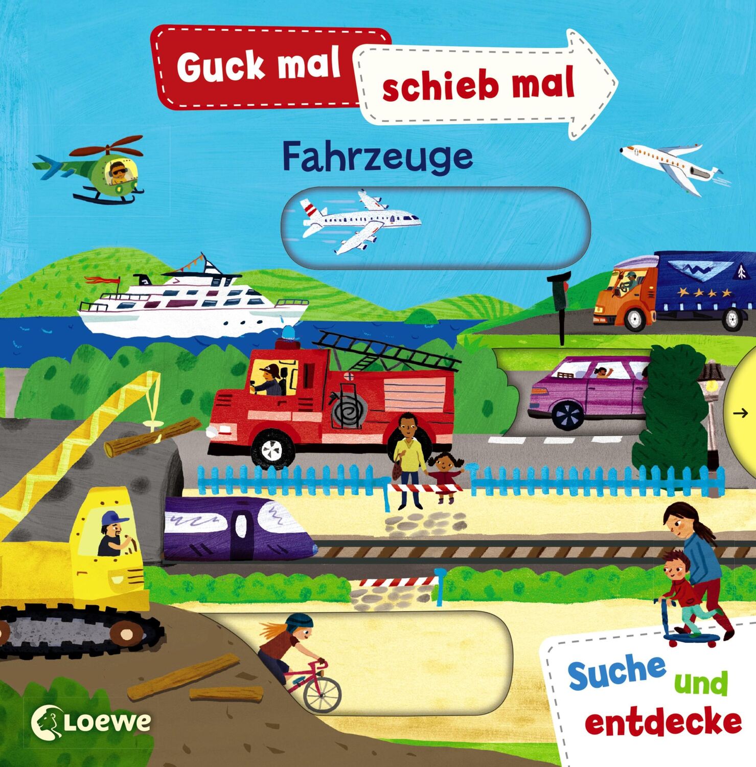 Cover: 9783743207790 | Guck mal, schieb mal! Suche und entdecke - Fahrzeuge | Johanna Abend