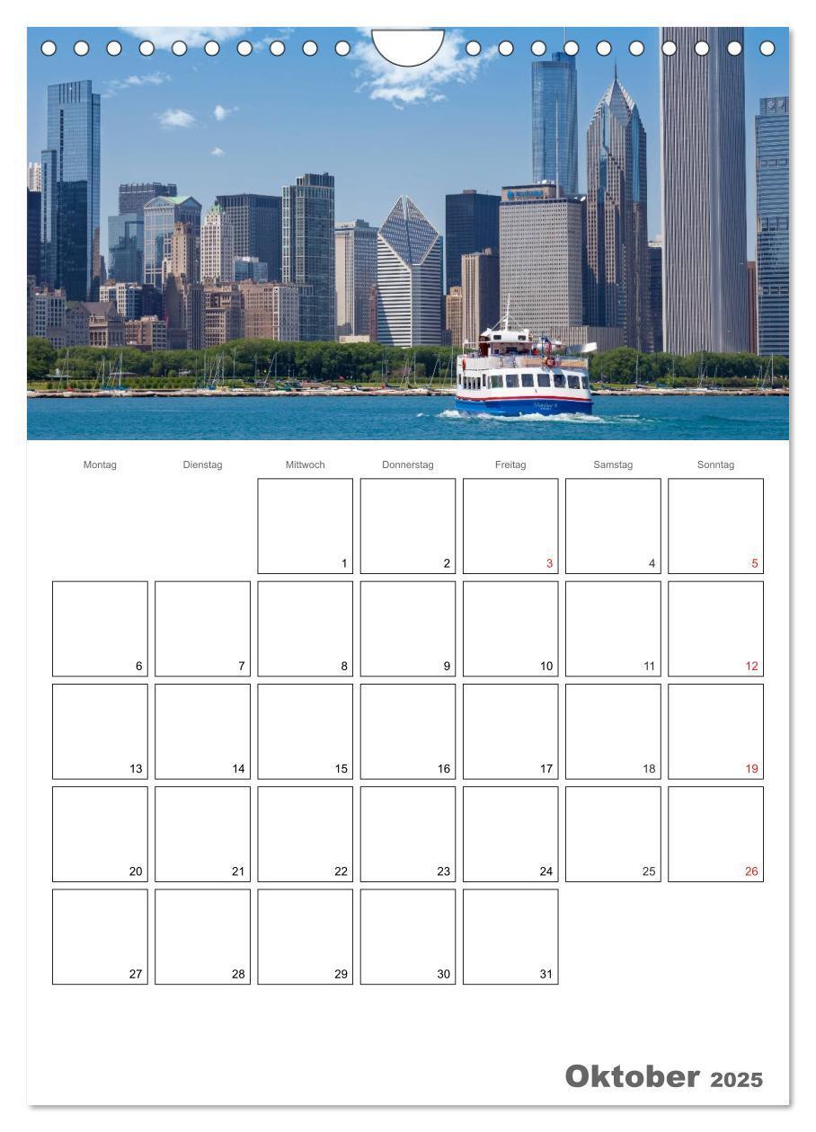 Bild: 9783457028001 | CHICAGO Terminplaner (Wandkalender 2025 DIN A4 hoch), CALVENDO...