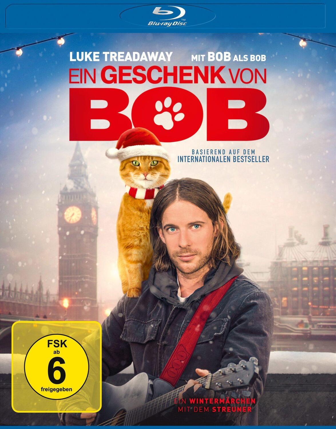 Cover: 4061229128919 | Ein Geschenk von Bob | Garry Jenkins | Blu-ray Disc | Deutsch | 2021